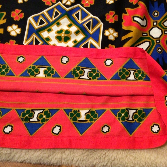 Vintage Alex Colman bright patterned maxi skirt - Picture 5 of 10